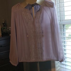 Ann Taylor sheer blouse